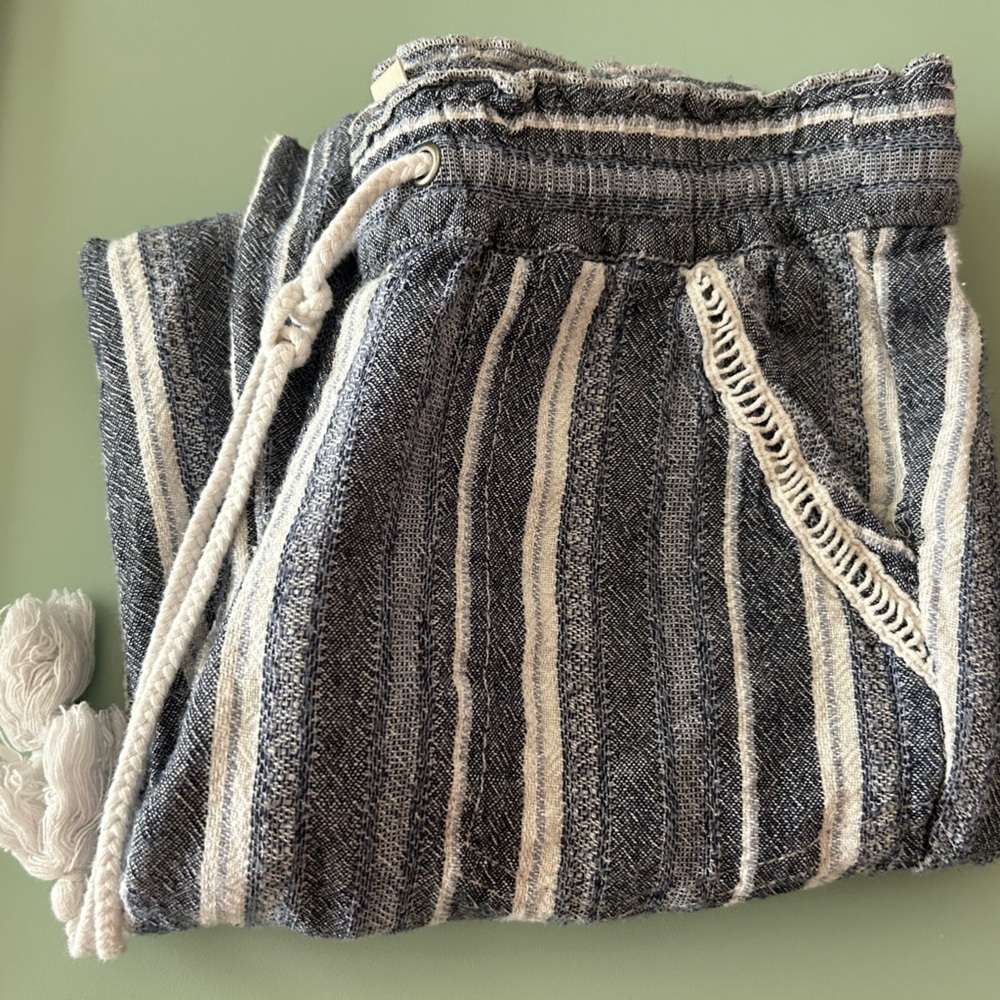 Rewind Women’s Striped Beach / Lounge Pants XS - Picture 6 of 6